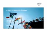 FCA’s Firm Systematic Framework/media/Files/RegZone/... · failures, security breaches and other issues − Development and maintenance of underlying operational manuals − Right