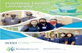 Kootenai Health University...* Kootenai Health is approved with distinction as a provider of nursing continuing professional development by Montana Nurses Association, an accredited
