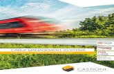 CABLE MANAGEMENT SYSTEMS - Castioni Kabelkanal · CABLE MANAGEMENT SYSTEMS ELEVATED + GROUND MOUNTED TM 2012 - 241 I. NVT 2 PAO5/06162 TK135/R551dbl (Ausgabe 3-3/2012) Approved by