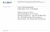 GAO-20-35, VETERANS HEALTH CARE: Services for ...Services in Veterans Health Administration (VHA) Health Care Systems, Fiscal Years 2014-2018 14 Table 3: Veterans Health Administration