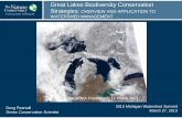 Great Lakes Biodiversity Conservation Strategies ... - Great Lakes...4 Supporting Services 2 - Provision of habitat (Biodiversity support, habitat diversity) 1 3 Provisioning Services