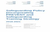 Safeguarding Policy (incorporating PREVENT and ......Safeguarding Policy (incorporating PREVENT and Safeguarding Training Strategy 2018-2021 Version: 1.0 (adopted by Nottingham and