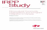 Ethnocultural Community Organizations and Immigrant ...irpp.org/wp-content/uploads/2014/06/study-no47.pdf · Organizations and Immigrant Integration in Canada Philippe Couton Organizations