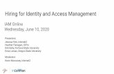 Hiring for Identity and Access Management · ABOUT IDPRO AND THE BOK The IDPro Vision Digital identities are created, managed, and used professionally and ethically, through secure,