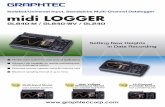 datalogger GRAPHTEC · Supports GL840, GL240, GLI OO Up to 10 units of GL840, GL240 and GLIOO can be connected to 1 PC simultaneously. up to 1000 channels are supported . Controls