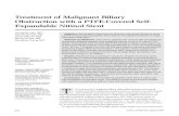 Treatment of Malignant Biliary Obstruction with a PTFE-Covered · PDF file 2009-02-20 · periampullary carcinoma and six patients had gastric carcinoma. The site of obstruction was