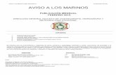 Publicación No.02, AVISO A LOS MARINOS · Aviso a los Marinos (057-091)/02/15 Publicación No.02, Sección 3 3.5. Relación de Avisos Permanentes (P), Preliminares (Pr) y Temporales