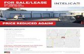 FOR SALE/LEASE · 600 EMERSON, SUITE 210 • CREVE COEUR, MO 63141 • 314.270.5991 • INTELICACRE.COM FOR SALE: $495,000 (reduced from $595,000) ... • Existing MTM Tenants provide