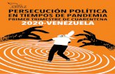 PERSECUCIÓN POLÍTICA EN TIEMPOS DE PANDEMIA · 7 hours ago  · bolivariana ”, y amenazó a la ... “la sociedad civil debe considerarse como un socio esencial de los gobiernos