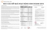 BÁO CÁO KẾT QUẢ HOẠT ĐỘNG KINH DOANH 2018hanwhalife.com.vn/public/uploads/documents-reports... · tăng v n m˘nh nh t k˚ t ngày thành lp công ty vào năm 2008, nâng