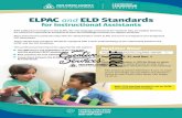 ELPAC and ELD Standards - Palomar College · • The differences and similarities of the new ELPAC and the previous CELDT assessment • Best practices for test administration •