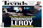 Manager de l’Année LEROY34 7 JANVIER 2016 Elle court, elle court, Dominique Leroy. «Trends-Tendances» a tenté de suivre la CEO de Proximus au cours d’une journée-marathon.
