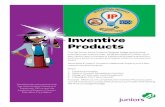 Inventive ProductsInventive . Products. The Girl Scout Junior Product Designer badge showed that . inventions can improve lives. While earning the IP patch, you’ll learn about basic