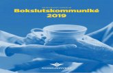 Bokslutskommuniké 2019 - kommuninvest.se€¦ · Bokslutskommuniké för Kommun invest i Sverige AB (publ) skbuomtokl mkr sKedknomt Deräörra m f di atasbga ett unén okl mi un