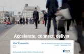 Accelerate, connect, deliver...2 Priorities going forward Aegon today Accelerate, connect, deliver Overview • Transformed the profile of the company by focusing on fee business •