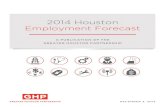 2014 Houston Employment Forecast - Investing Architect · 2014-02-11 · Site Selection Magazine recognized Houston as the “Top Metro for Relocations and Expansions” two years