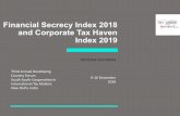 Research and advocacy seminar on the Corporate Tax Haven ... · Financial Secrecy Index 2018 and Corporate Tax Haven Index 2019. Verónica Grondona. Third Annual Developing Country