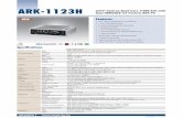 ARK-1123H Intel Features - Advantechadvdownload.advantech.com/productfile/PIS/ARK-1123H... · 2017-09-26 · anless Embedded o Ps Features ARK-1123H Intel® Celeron Quad Core J1900