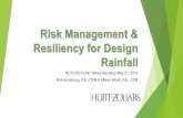 Risk Management & Resiliency for Design Rainfall...Risk Management & Resiliency for Design Rainfall NCTCOG Public Works Roundup May 21, 2019. Rob Armstrong, P.E., CFM & Allison Wood,
