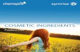 ONP chemspirecatalog MASTER 85x11 booklets-v2chemspireingredients.com/wp-content/uploads/2018/... · skin pigmentation skin brightening skin bronzing anti-pollution moisturizing skin