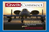 QwikConnect - Glenair, Inc. · 2 QwikConnect n July 2008 Crimp-and-Poke Comes to the MIL-DTL-83513 Micro-D Connector weld. The mechanical strength of the cold weld joint is outstanding,