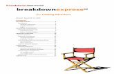 for Casting Directors - Breakdown Expressmedia.breakdownexpress.com/tutorials/Using_Breakdown_Express_X… · Welcome to Breakdown Express, the first choice for Casting Directors