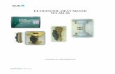 ULTRASONIC HEAT METER IFX-M4-04 - Heating and Process · Ultrasonic heat meter IFX-M4-04 is designed for metering of consumed heating or cooling.energy in heating/cooling systems,