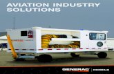 AVIATION INDUSTRY SOLUTIONS - Generac Mobile Products...Generac Mobile shares those concerns, and offers solutions to help keep your ground crews safe while working to keep your flights
