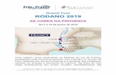 Grand Tour RÓDANO 2019 - Trip & Travel · 2018-12-18 · Roteiro de Viagem organizado por Trip & Travel Agência de Viagens Quintino Bocaiuva, 267 | Porto Alegre | RS | (51) 4001-3000