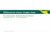 Chatswood Junior Rugby Club Q+A...Rugby Q: History A: Rugby as we know it originated in England in the mid-1800s. The roots of the game were in football or soccer. The first international