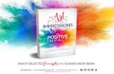 susancyoung.com · BOOK COLLECTION URING YOUNG Speak Speak Your Book IMPRESSIONS POSITIVE IMPACT SUSAN CPOWE BODY LANGUAGE -BEING posit Release The Power of Re3 Change isn't going