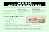 Copy of Music Appreciation (1) - Amazon S3...Music & Media Report 2: Week 9 Album Review: Week 12 Final Essay & Playlist: Week 15 PLAGIARISM If you plagiarize your work, you'll receive
