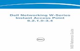 Dell Networking W-Series Instant Access Point 6.2.1.0-3 · Dell Networking W-Series Instant Access Point 6.2.1.0-3.4 | MIB Reference Guide About this Document | 15 Chapter 1 About