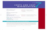 COSTS AND COST MINIMIZATION - FEP · COST CONCEPTS FOR DECISION MAKING 7.2 THE COST-MINIMIZATION PROBLEM 7.3 COMPARATIVE STATICS ANALYSIS OF THE COST-MINIMIZATION PROBLEM 7.4 SHORT-RUN