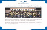 Welcome to Freedom English Academy...Deepak Kumar (FEA Khora Colony) I joined as a shy student who did not know how to speak English. I just wanted to speak. I took the best decision