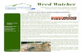 Weed Watcher - BugwoodCloud · uamaster, an aquatic safe herbi-cide. It is important for landown-ers to read the label on any herb-icide they use to ensure they have selected one