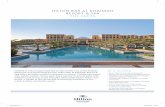 HILTON RAS AL KHAIMAH RESORT & SPA THE FACTS · 2013-02-08 · • 9 spa treatment rooms, 2 hammams, whirlpools, sauna and steam room • Hilton Fitness 24 hours, 7 days a week •
