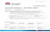 Technical Note - TN 039: 2017 - Transport for NSW · 2019-07-04 · SDG 001 Standard Signal Circuit Design Standards . ESG 100.0 Introduction - Signal Design Principles . ESG 100.18