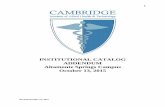 INSTITUTIONAL CATALOG ADDENDUM Altamonte Springs … · 2015-10-21 · Patient Care Technician Instructor ... Doctor in Chiropractic Medcine Hofstra University – Hempstead, NY –