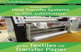 Independent Heat Transfer Independent Heat Transfer Systems for Dye-sublimation onto Textiles via Transfer