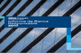 Informe de Banca Responsable - BBVA · Obtuvimos el 8vo lugar en “La Carrera de los Sueños 2017”, como marca empleadora por ser una de las empresas más votadas por estudiantes