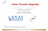 Inner Tracker Upgradedarbo/RD_FASE2/15-02-10_GD_RD_FASE2.D2.pdf · o G. Darbo – INFN / Genova Inner Tracker Upgrade Milano, 10 February 2015 Inner Tracker Upgrade X Workshop ATLAS