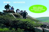 ZSL’s 2016 Mongolia Summer Field Course Mongolia... · Mining operations, de-forestation, overgrazing, and illegal hunting for meat, ... is of real importance in Mongolian conservation.