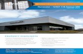 Norwester - 16427 118 Avenue NW...cutec Norwester - 16427 118 Avenue NW Edmonton, Alberta Not part of the SF Floor Plan Showroom Area 2,185 SF Warehouse Area 13,425 SF 67’ 0” 20’