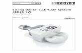 6434190 Operators Manual US - ACDRC€¦ · Sirona Dental Systems GmbH 2 General data Operator's Manual Sirona Dental CAD/CAM System 2.2.1 Intended use Indications for useThe Sirona