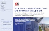 PG Group reduces costs and improves SAP performance with … · 2018-08-13 · PG Group reduces costs and improves SAP performance with OpenText Established in Cape Town, South Africa