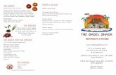 OUR BAGELS SOUPS & SALADS - The Bagel Shack Restaurant and ...thebagelshack.com/Bagel-Shack-To-Go-Menu.pdf · Bagel Shack Half-Dozen Bagels Bagel Shack Dozen Bagels Bowl of Daily