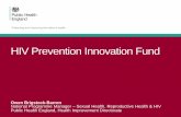 HIV Prevention Innovation Fund...HIV Prevention Innovation Fund 9 Public Health England: HIV Prevention Innovation Fund 2015 / 2016 (500k available) • Over 90 project applications