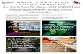 Copy of Women in Science Journalism on Science... · 2017-01-20 · science journalism Applications are invited from women with MSc degree or pursuing PhD/Post-doc. Those who fulfill