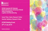 Smart Internet Lab / University of Bristol Value ... · • IOT, Wi-Fi, 4G and 5G E2E heterogenous integrated networks, data platforms and testbeds, using research, pre-commercial
